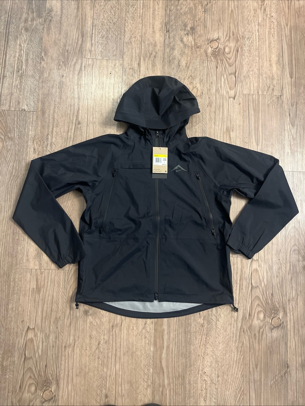 NWT Nike Trail Women's Storm-FIT ADV Running Jacket Black Nylon FV6406 010 Sz S